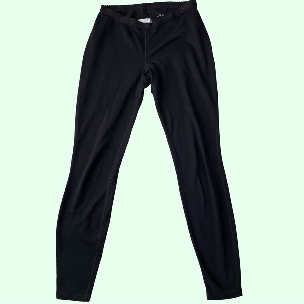 Patagonia Capilene Black Base Layer Pants Excellent Condition EUC